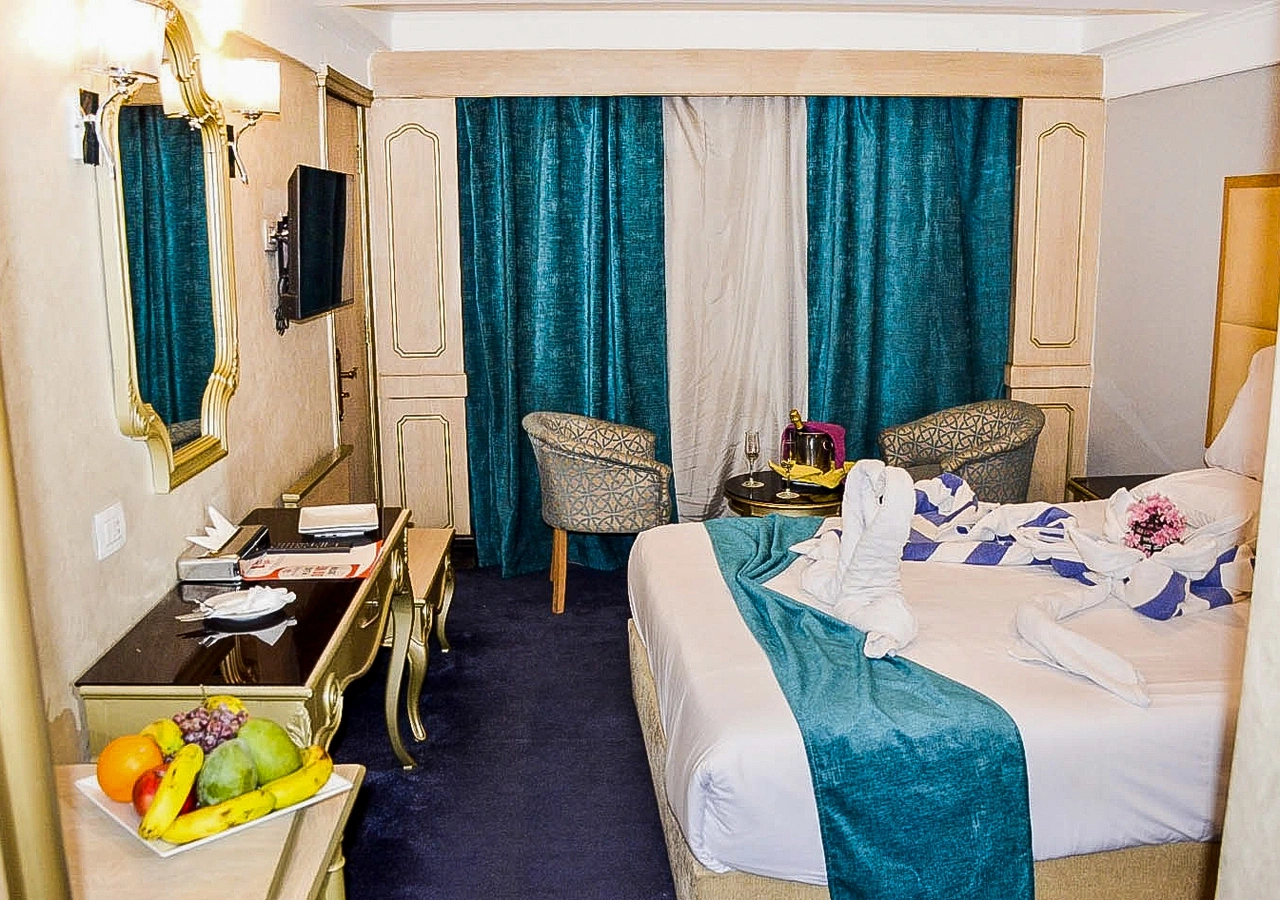 Cabin aboard the MS Stephanie Nile Cruise Nile cruise